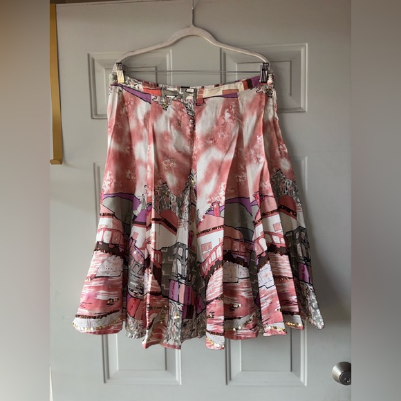Kaktus boho sequin embellished full circle skirt size L - Picture 1 of 3